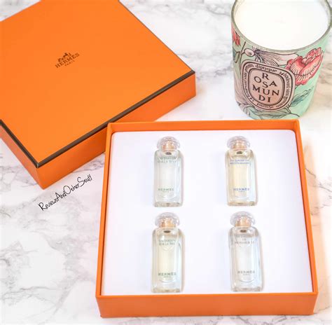 hermes jardin collection review|hermes coffret set.